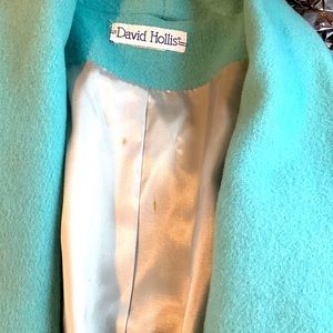 Turquoise pastel blazer